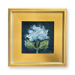 “Little Hydrangea XIX”- 8x8 Oil on Canvas