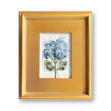 “Little Hydrangea XVI”- 5x7 Oil on Paper