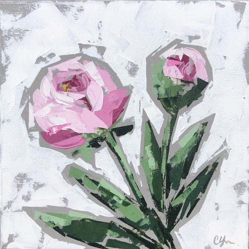 “Peonies XVII” 12x12