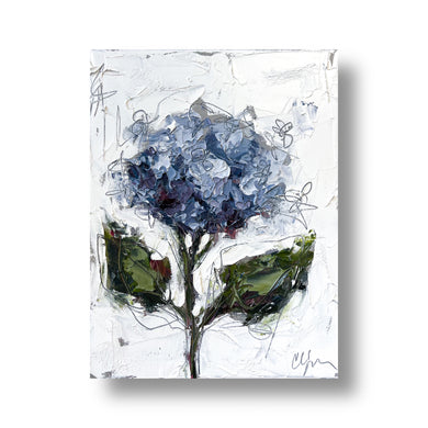 ”Hydrangea Botanical III” - 11x14 Oil on Canvas