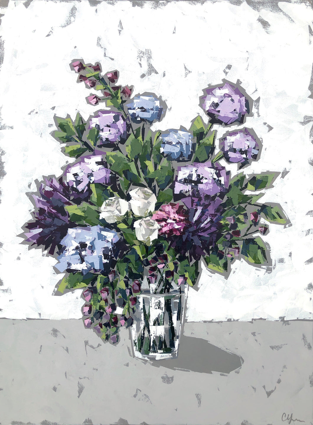 “Posies in Glass no. 3”