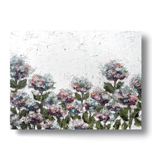 Load image into Gallery viewer, End of Summer Hydrangea Garden 36x48 Oil on Canvas