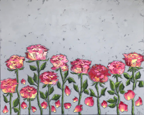 “La Vie en Rose” | 48x60x1.5”