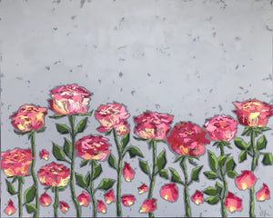 “La Vie en Rose” | 48x60x1.5”