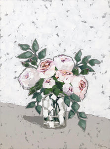 “Peonies in Glass III”