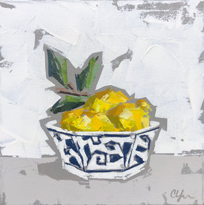 “Lemons in Bowl I”
