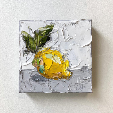 “Little Lemon IX” 8x8 Oil on Canvas