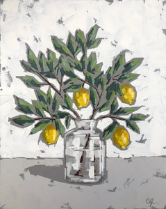 “Lemons in Glass IV”