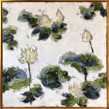 Load image into Gallery viewer, Lilies and Lotuses in Light I &amp; II - 36x72 Oil