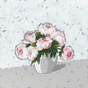 “Peonies in a Pitcher”