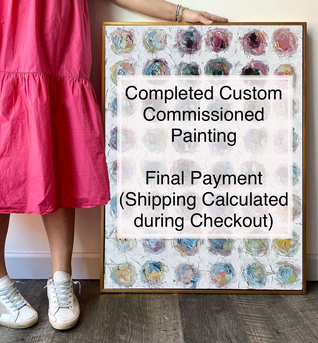 Completed Commission Final Payment