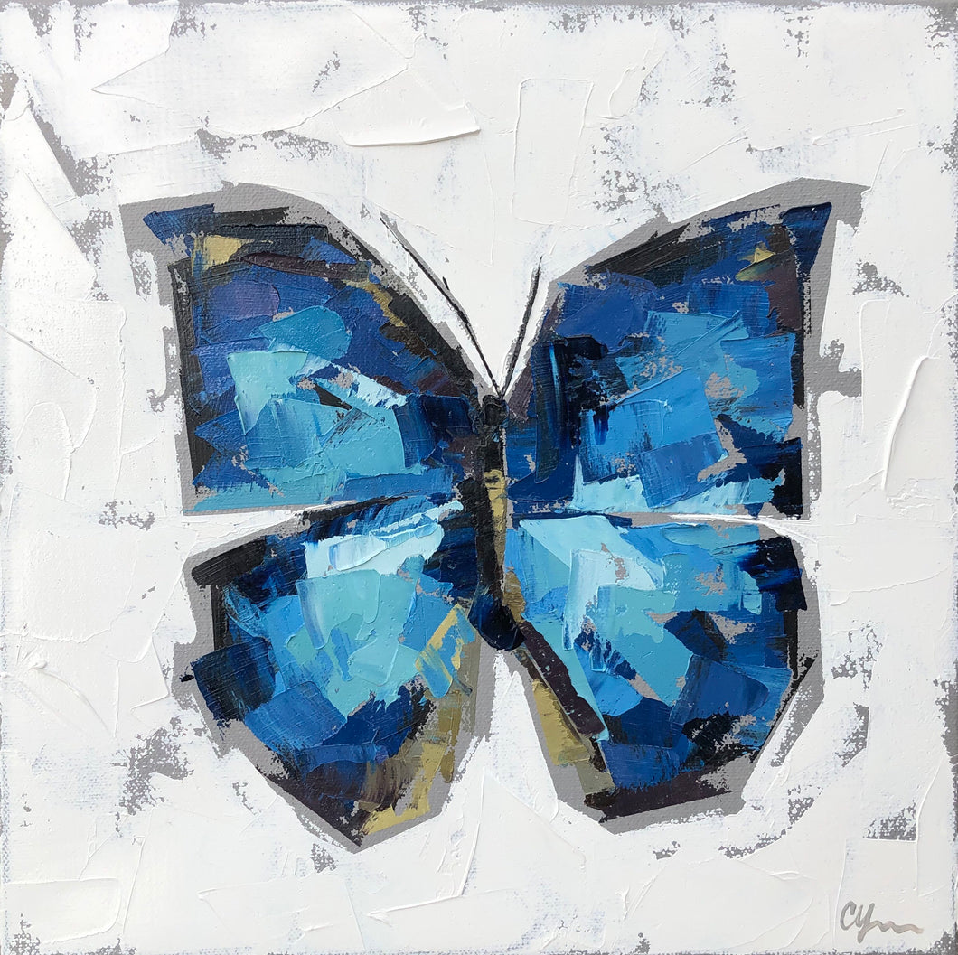 “Blue Morpho no. 2”