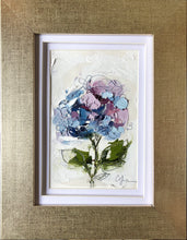 Load image into Gallery viewer, “Little Hydrangea VI” 6x4 (9x7) Oil/Graphite on Paper