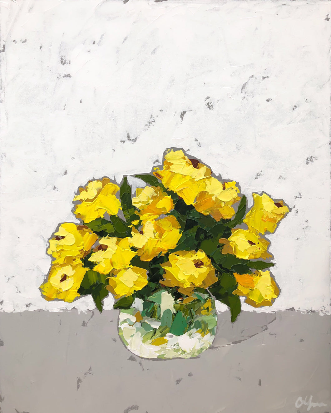 SOLD - “Daffodils”