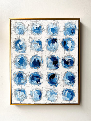 “Bluesy” - 24x30 Oil and Graphite